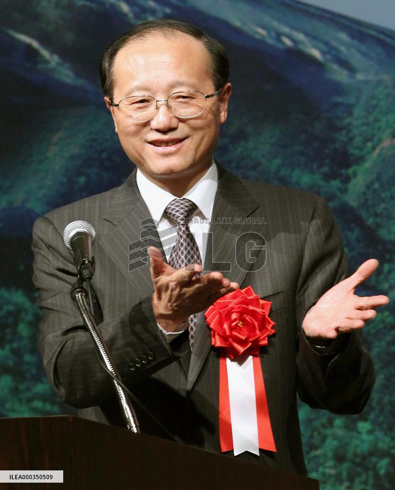China tourism chief in Japan