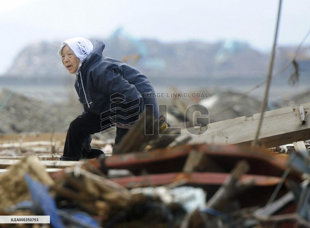 Elderly woman says she lost everything