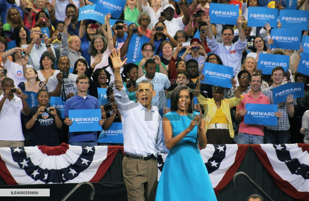 Obama at Richmond election rally