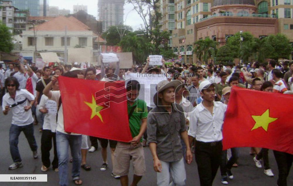 Anti-China demonstration in Vietnam