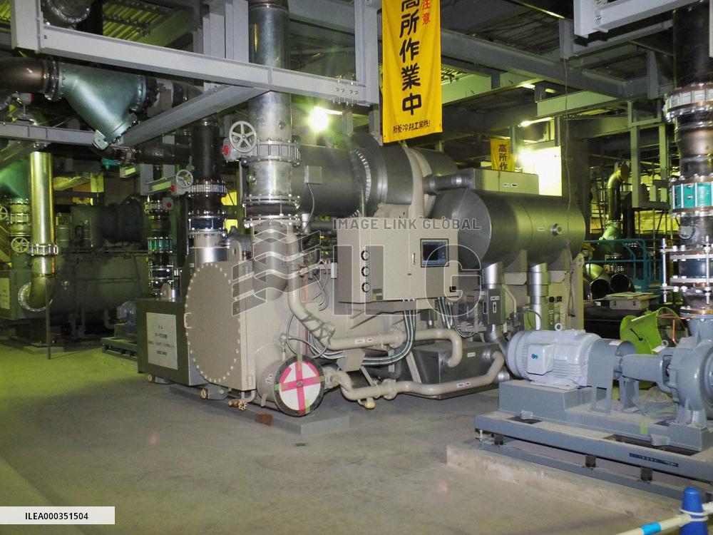 Eco-friendly cooling, heating system of Sky Tree