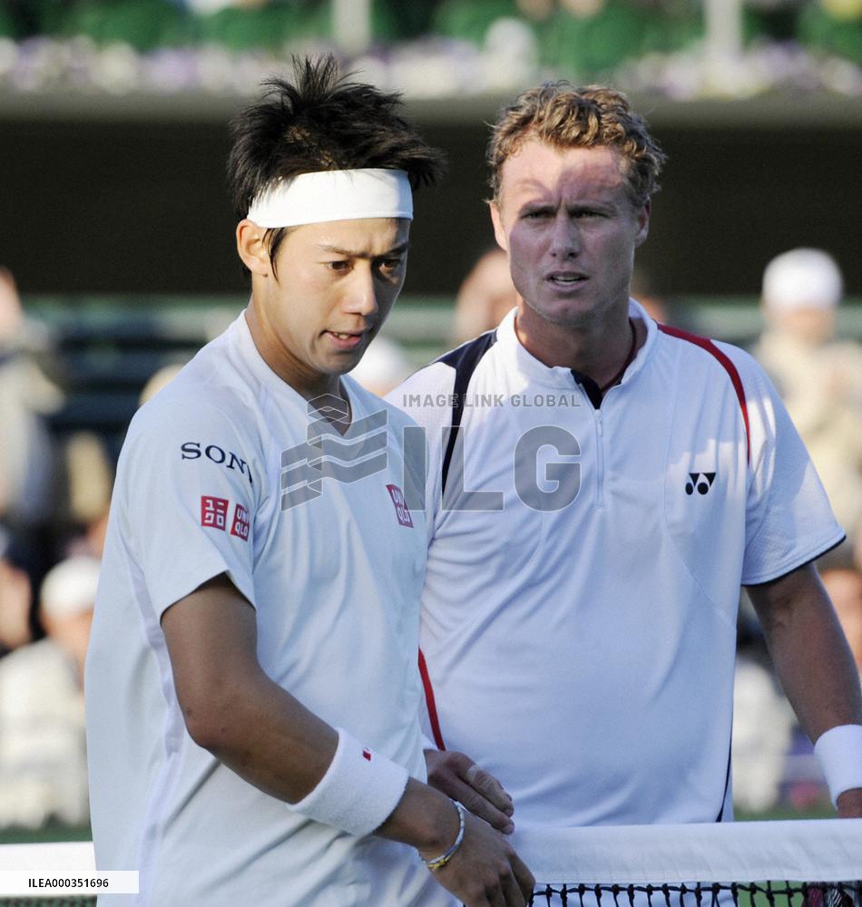 Nishikiori ousted by Hewitt