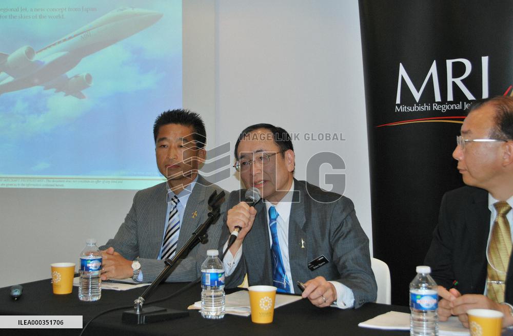 Mitsubishi Aircraft eyes sales of MRJ in Europe