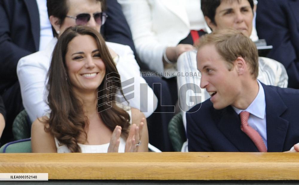 Royal couple at Wimbledon