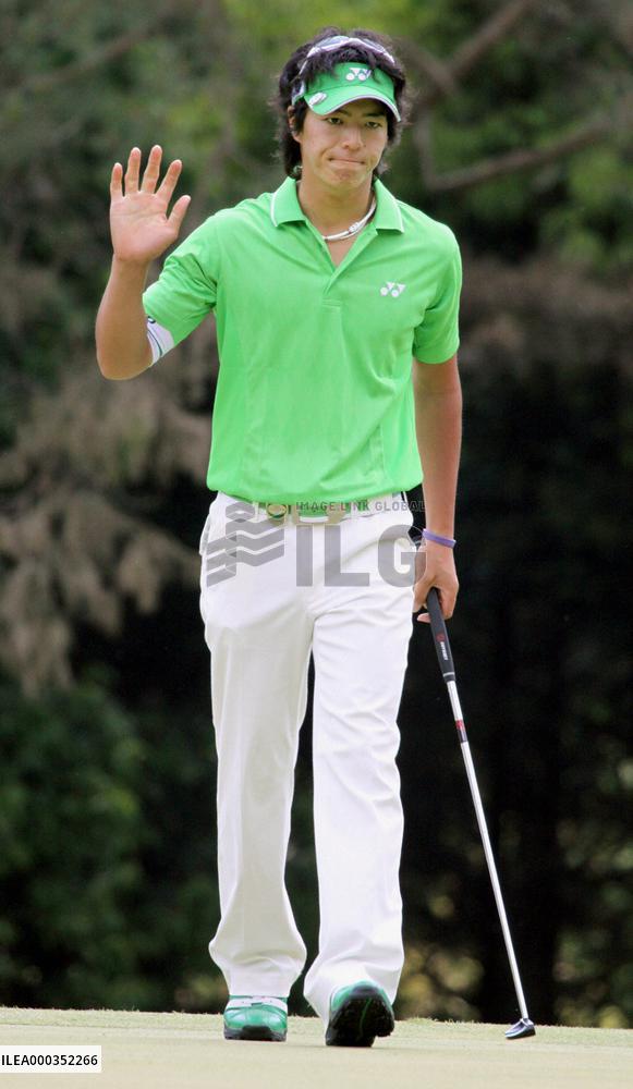 Ishikawa in 2nd round of Japan golf tournament