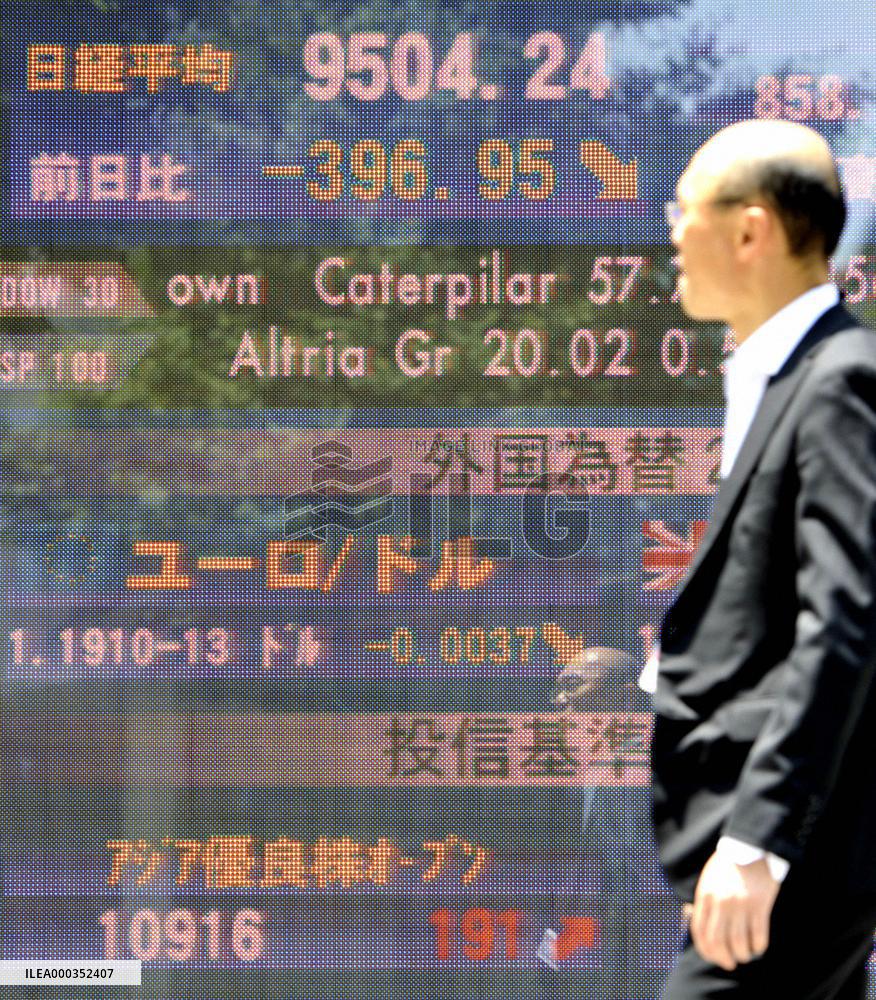Nikkei tumbles 4% on weak U.S. jobs data, debt worries in Europe