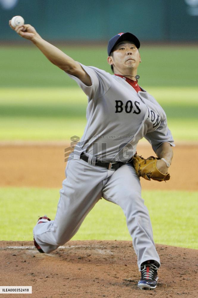 Red Sox's Matsuzaka earns 150th win in combined career