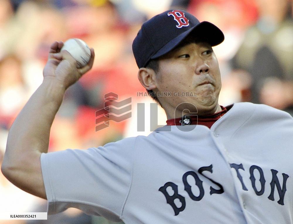 Red Sox's Matsuzaka earns 150th win in combined career