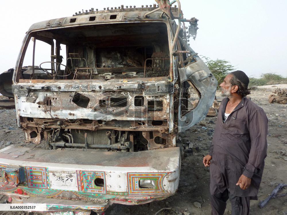 Fuel trucks for NATO attacked in Pakistan