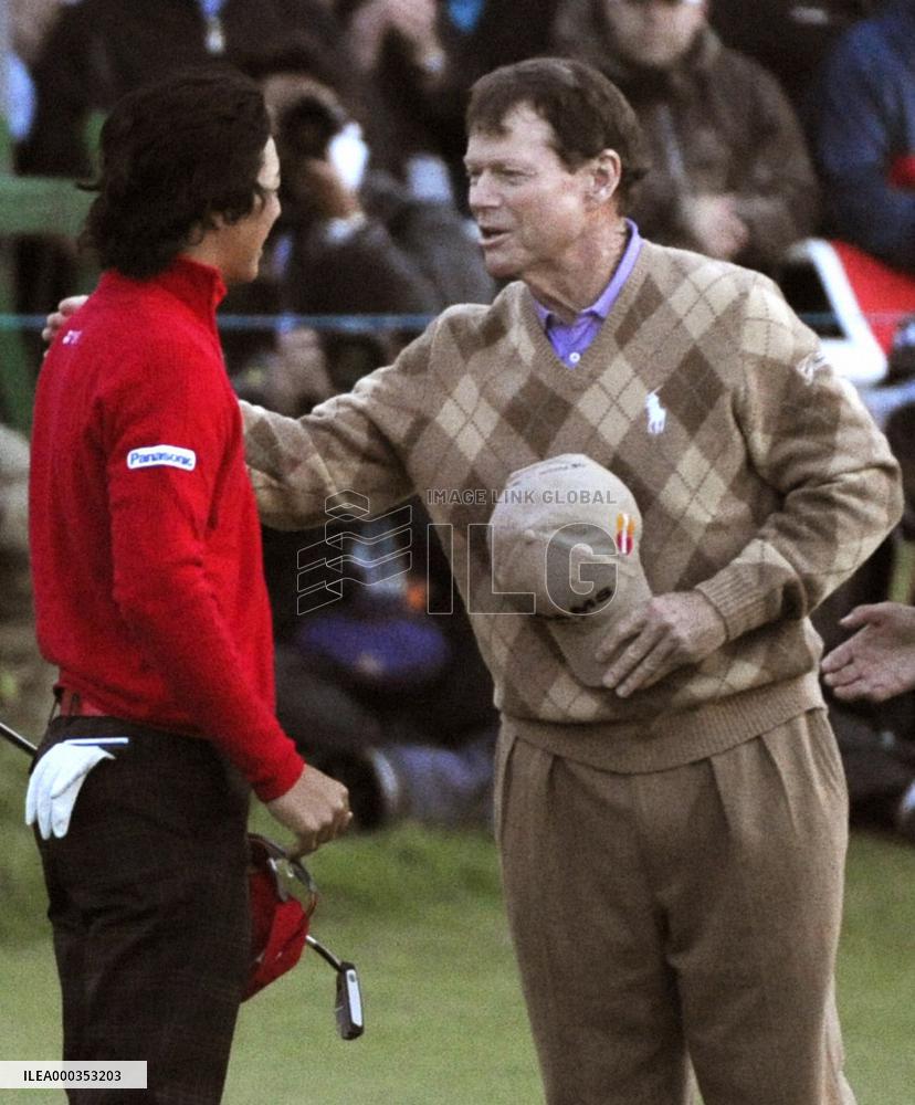 Ishikawa, Watson at British Open