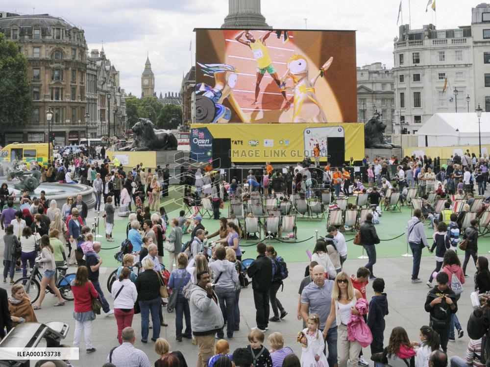London 1 year before Olympics