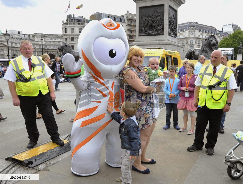 London 1 year before Olympics