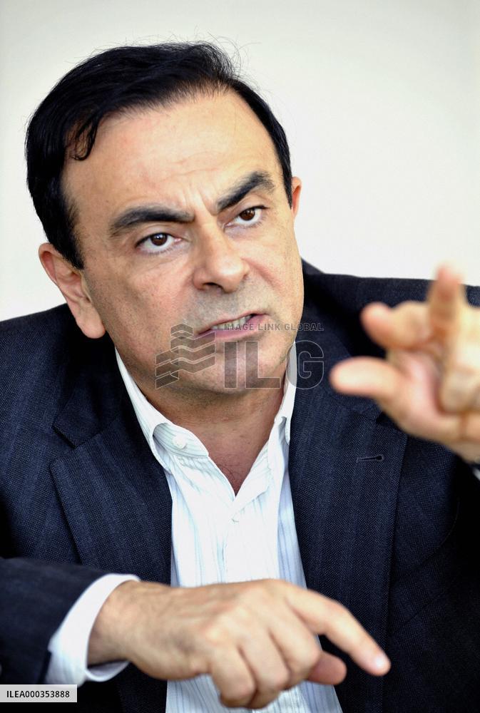 Nissan's Ghosn speaks about electric car strategy