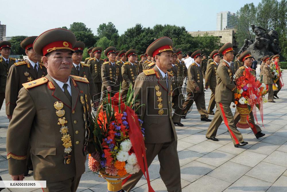 N. Korea celebrates war victory day