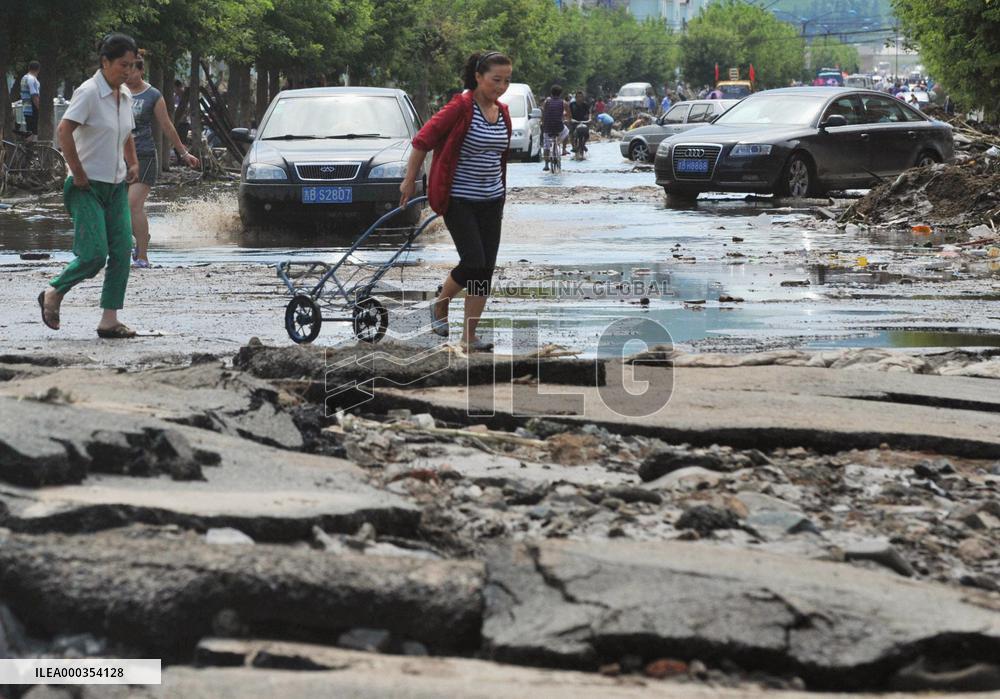 China's flood-hit Jilin