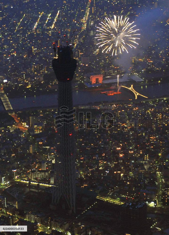 Sumida River fireworks