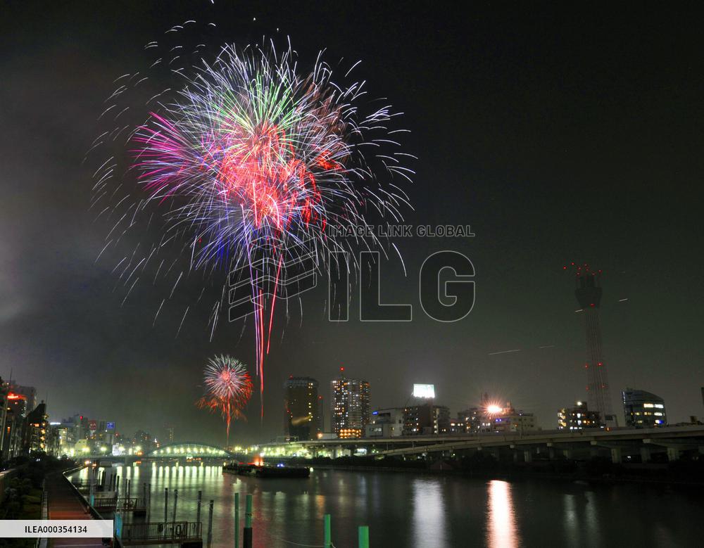 Sumida River fireworks