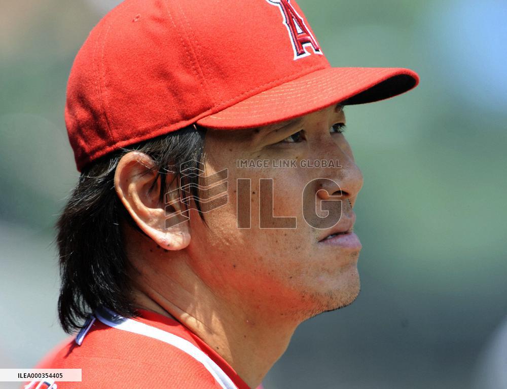 Angels' Matui stays in dugout