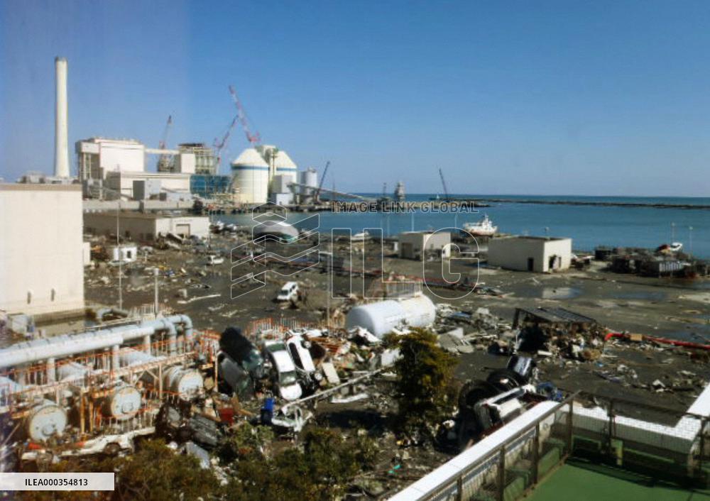 CORRECTED TEPCO's thermal plant in Fukushima Pref.