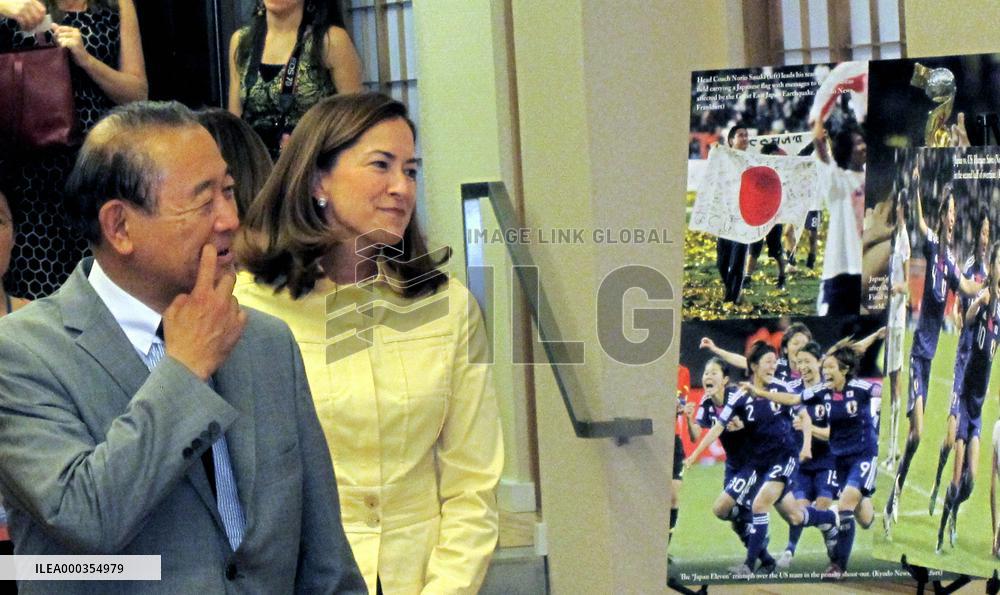 Nadeshiko Japan photo exhibition in Washington