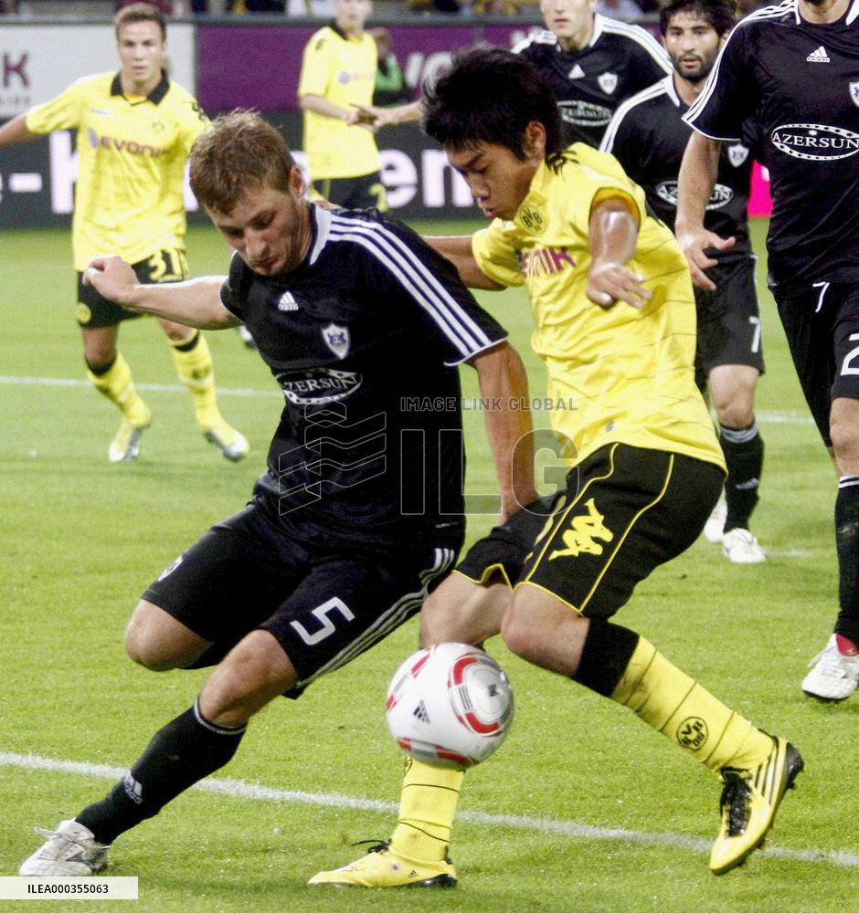 Japan's Kagawa scores 2 goals in Europa League match