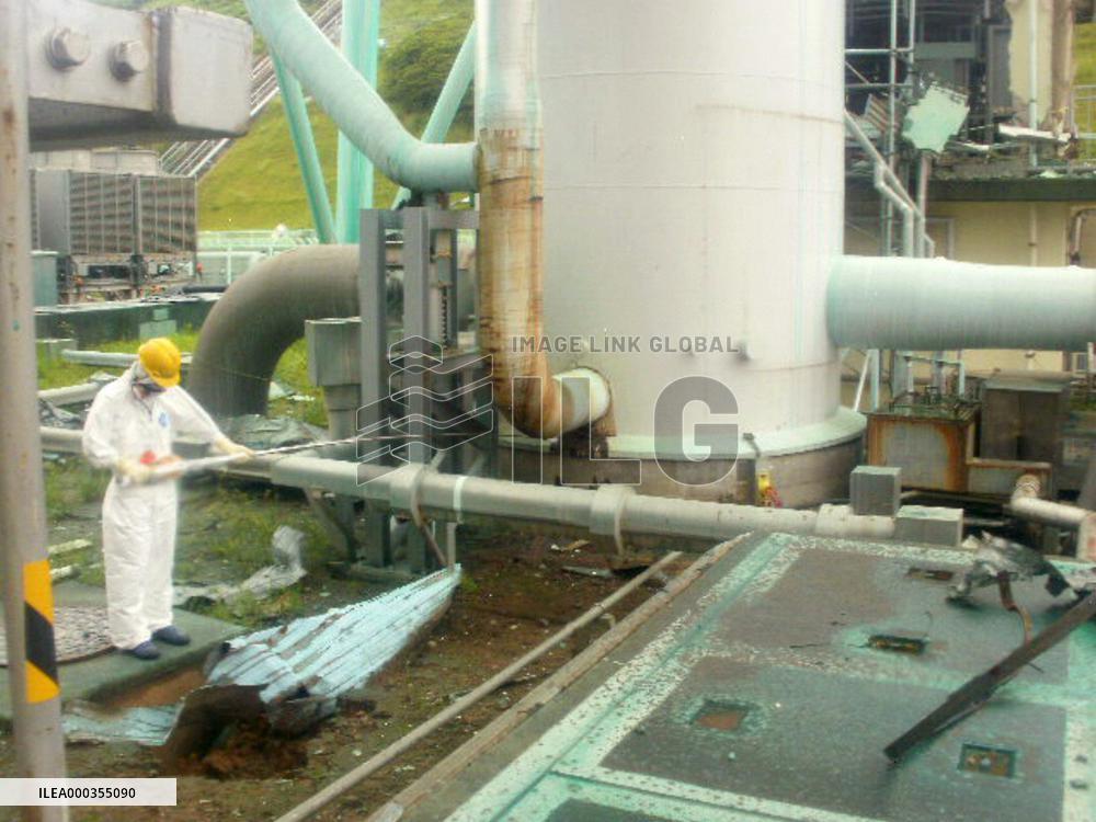 10 sieverts per hour were detected at Fukushima plant