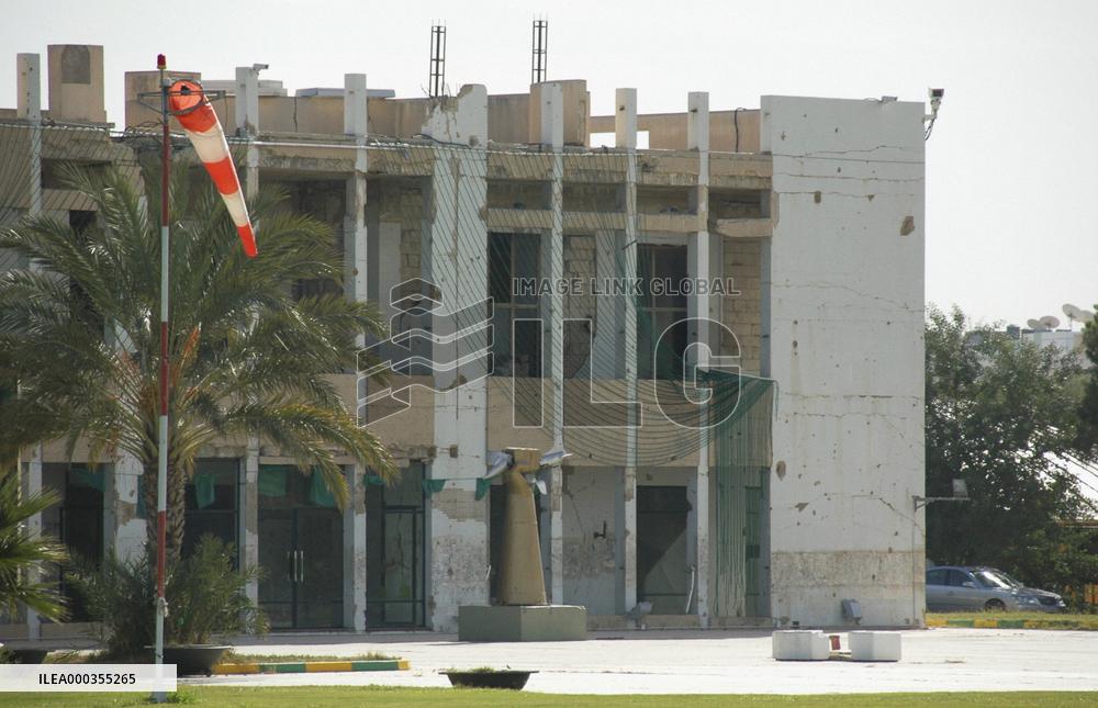 Gaddafi's former residence in Tripoli