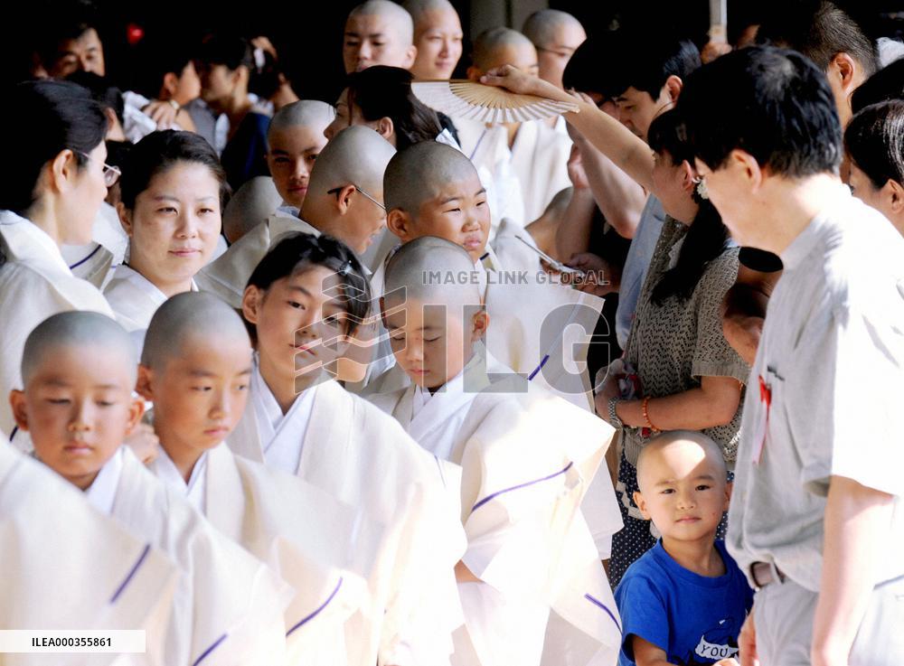 Little monks in Kyoto