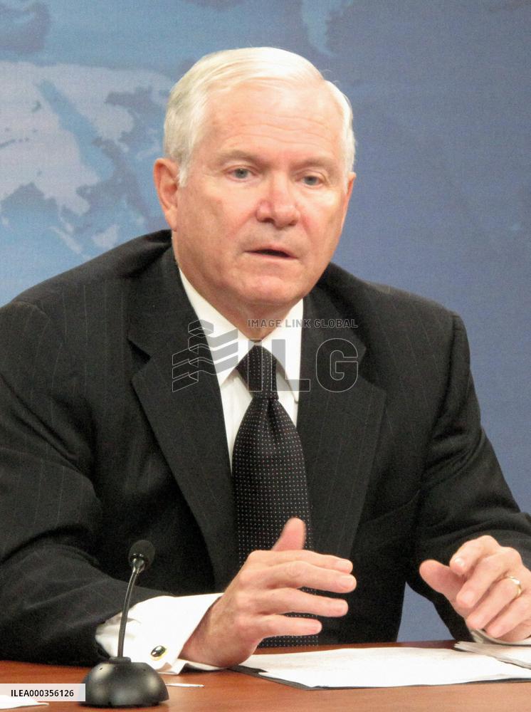 U.S. defense chief Gates