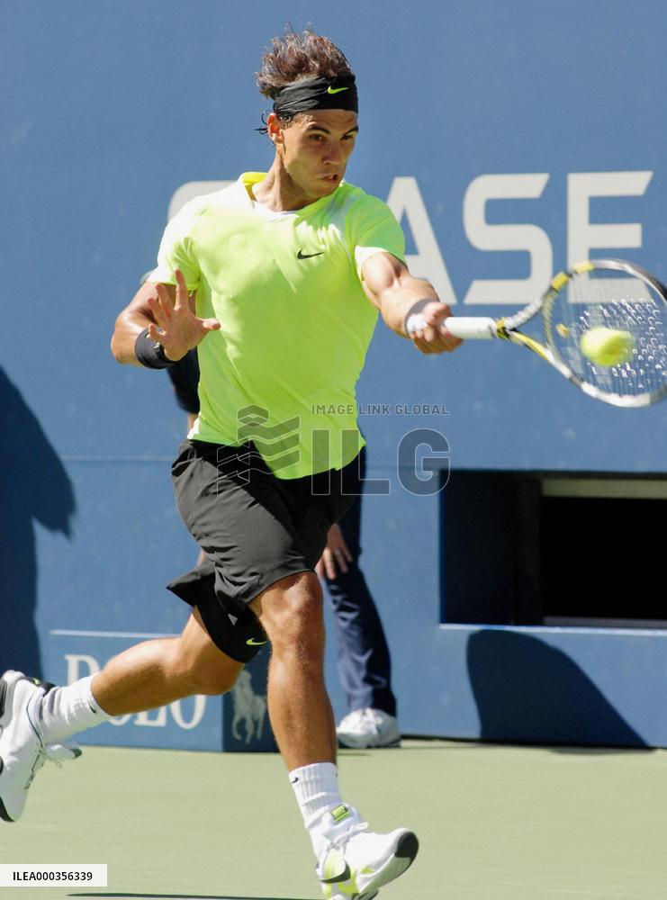 Nadal reaches 1st U.S. Open final