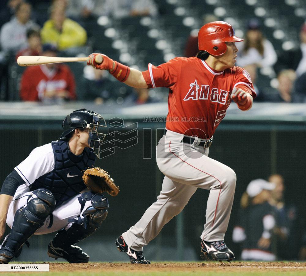 Matsui plays against Indians