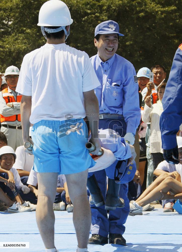 Kan at disaster drill