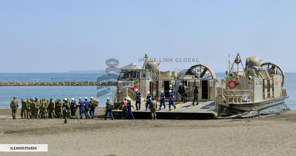 SDF at disaster drill