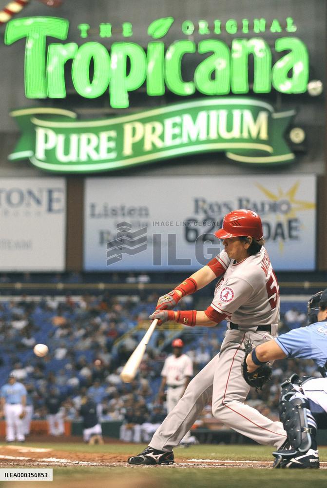 Matsui plays against Rays