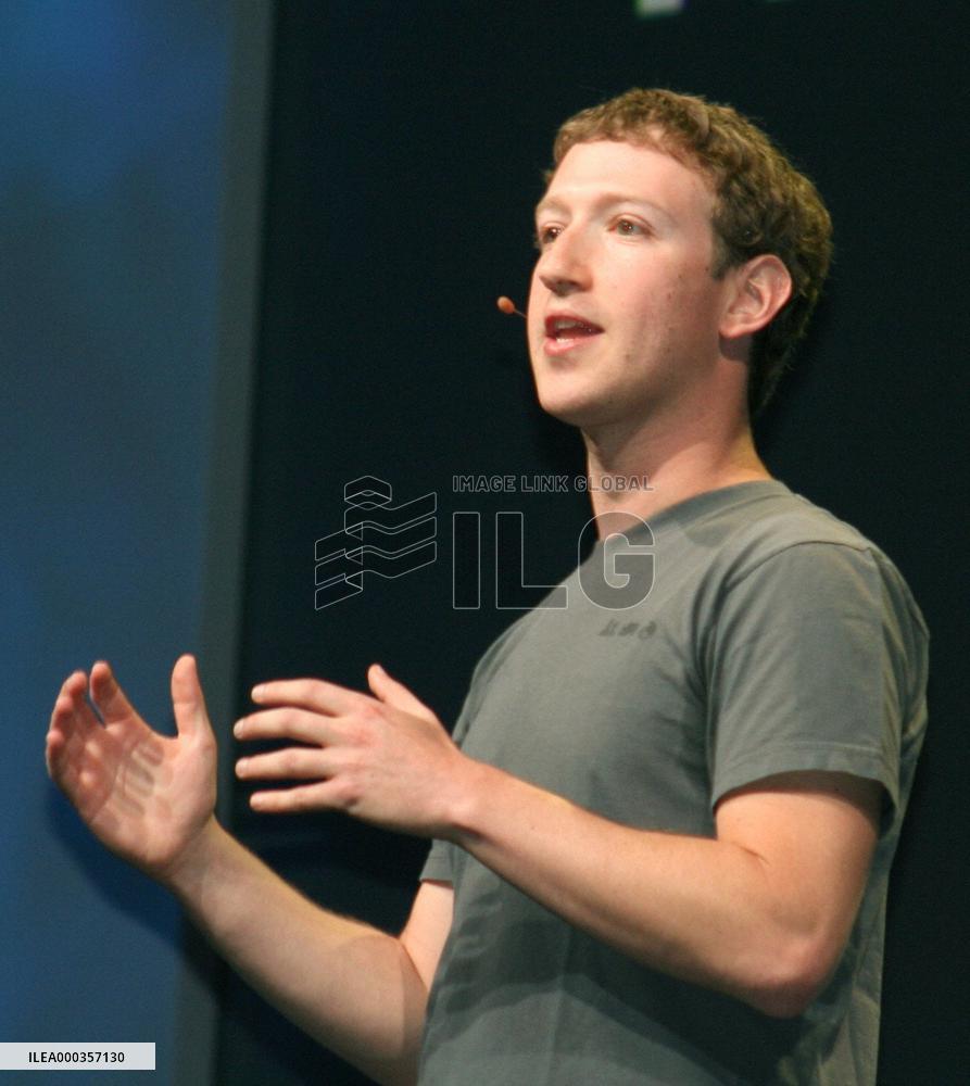 Facebook founder Zuckerberg