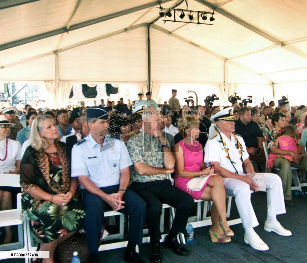 65th anniversary of WWII end at Pearl Harbor