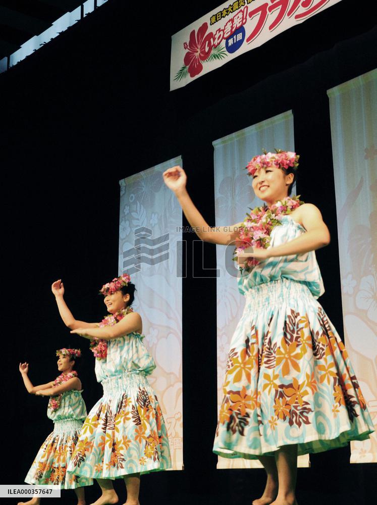 High school hula competition in Tokyo