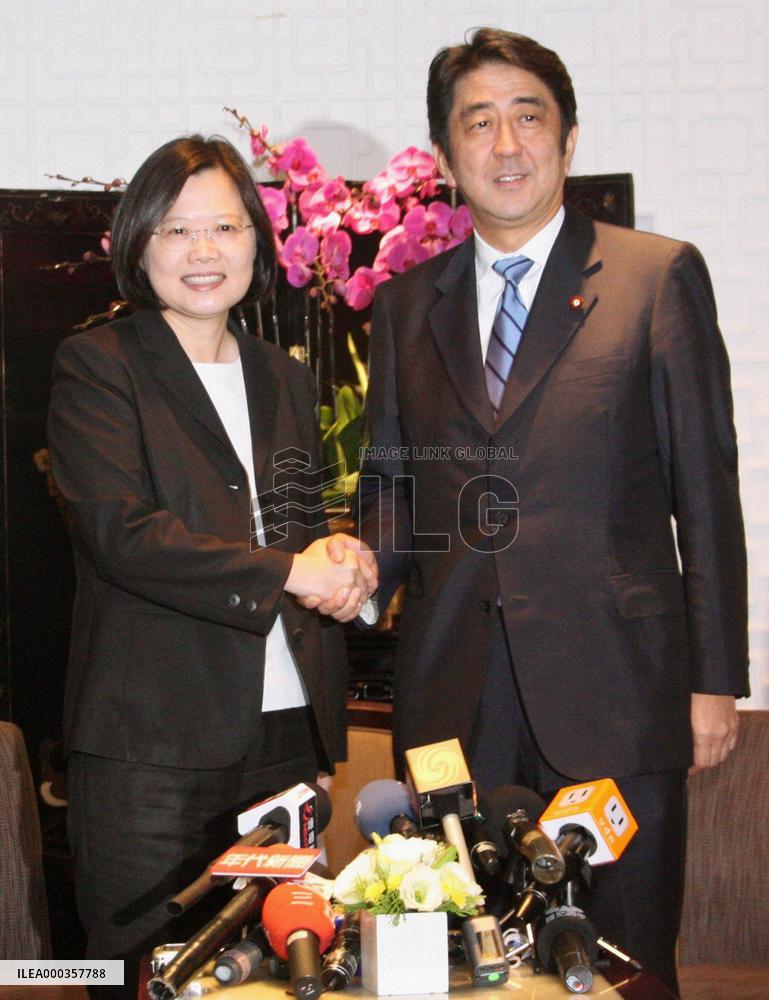 Taiwan opposition leader Tsai