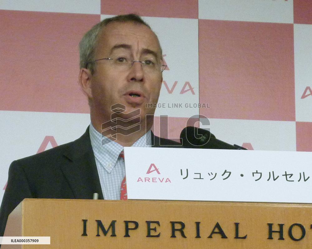 Areva's new head in Japan