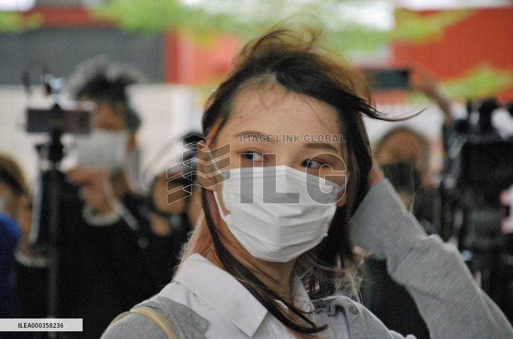 Hong Kong activist Agnes Chow