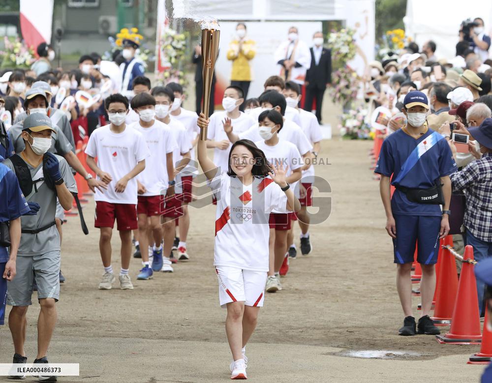 Tokyo Olympic torch relay
