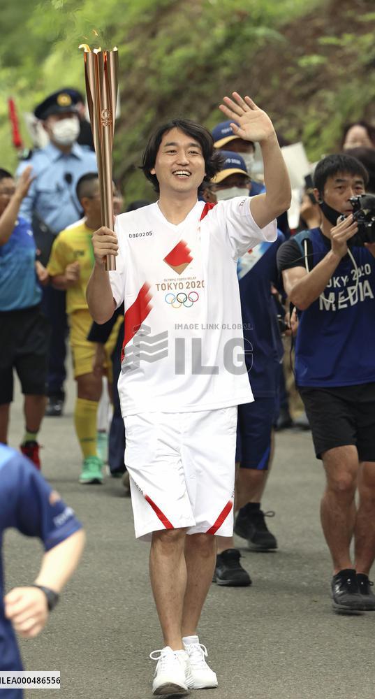 Tokyo Olympic torch relay