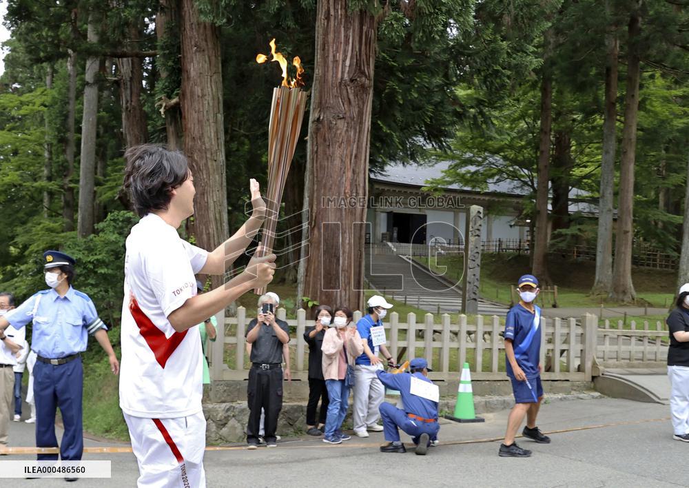 Tokyo Olympic torch relay