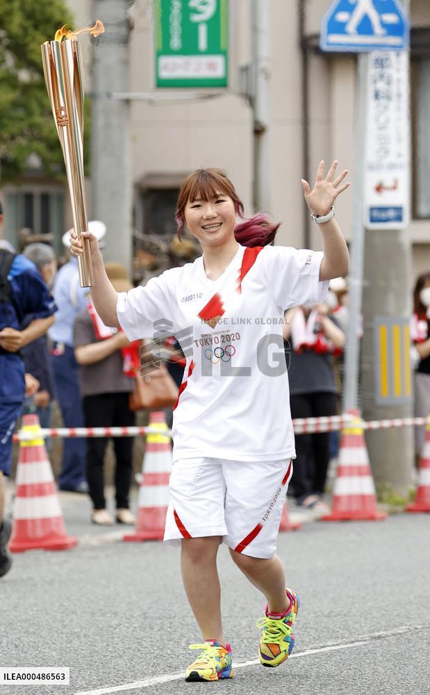 Tokyo Olympic torch relay