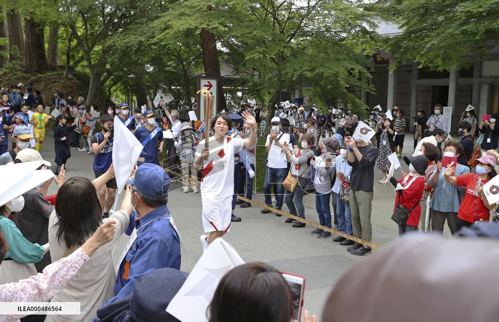 Tokyo Olympic torch relay