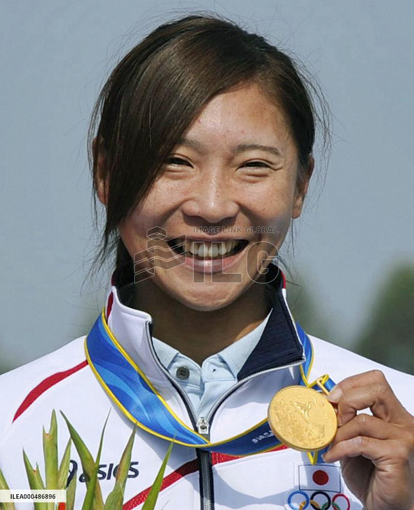Japan's Kitamoto wins women's kayak title