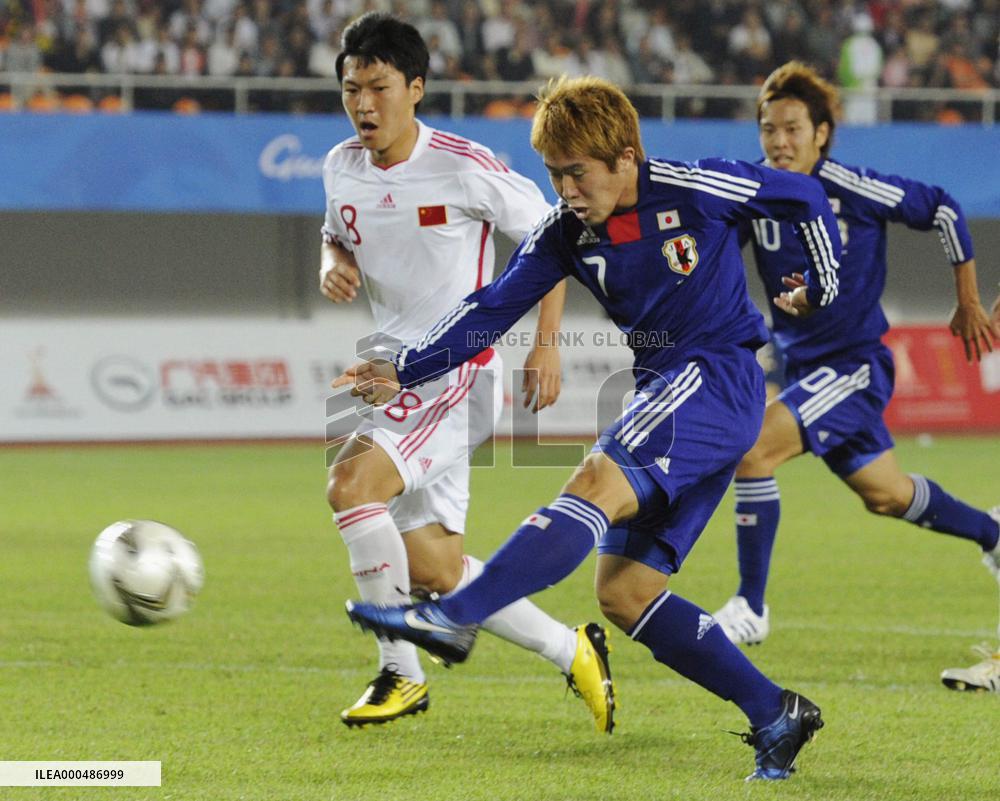 Japan beat China in Asian Games men's soccer
