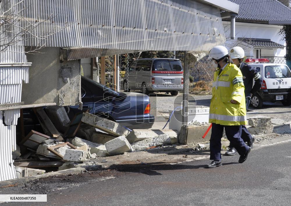Teenager-driven car rams into wall