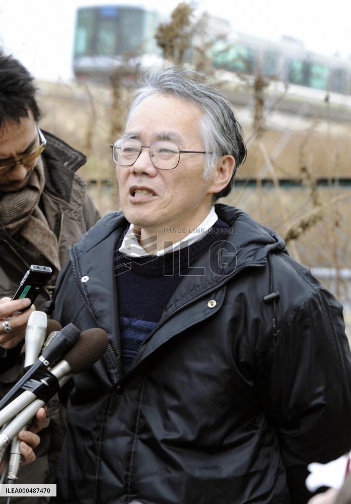 Wreckage of derailed train shown to bereaved relatives