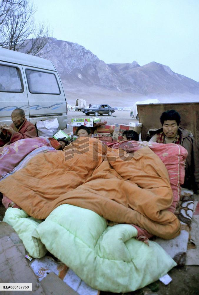 Quake-hit China's Qinghai Province